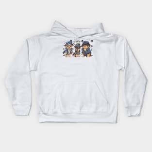 Dogs's Police Kids Hoodie